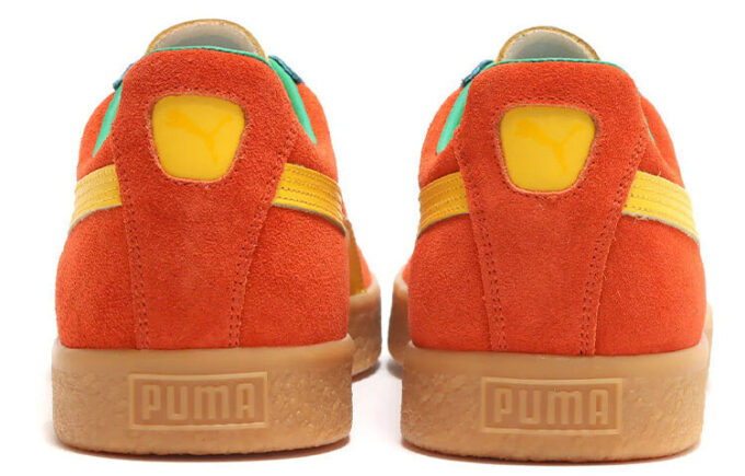 Suede Vtg Mij Low Tops Retro Skateboarding Shoes Unisex Orange