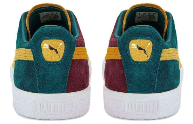 Suede VTG Teams “Varsity Green Mustard”