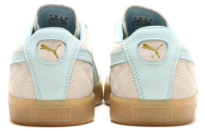 Suede VTG x Diaspora skateboards x Atoms “Cream Blue”