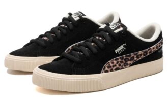 Suede Wild QTR “Black Leopard”