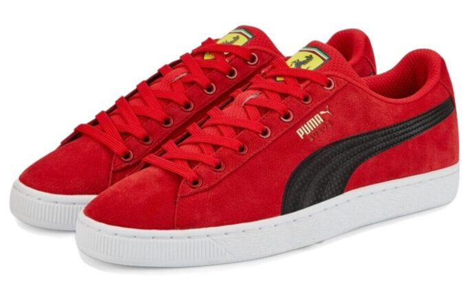 Suede x Scuderia Ferrari “Shield – Rosso Corsa”