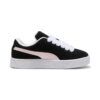 Suede XL “Black Whisp of Pink”
