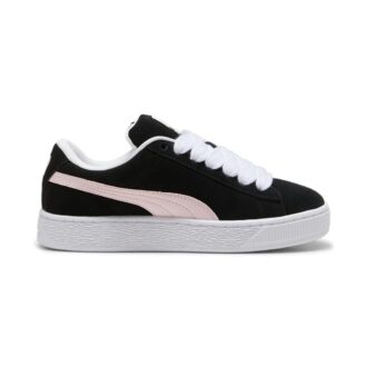 Suede XL “Black Whisp of Pink”
