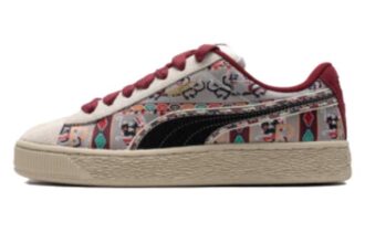 Suede Xl Bz Ethnic “White black red off white”