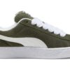 Suede XL “Dark Olive White”