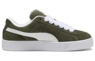 Suede XL “Dark Olive White”