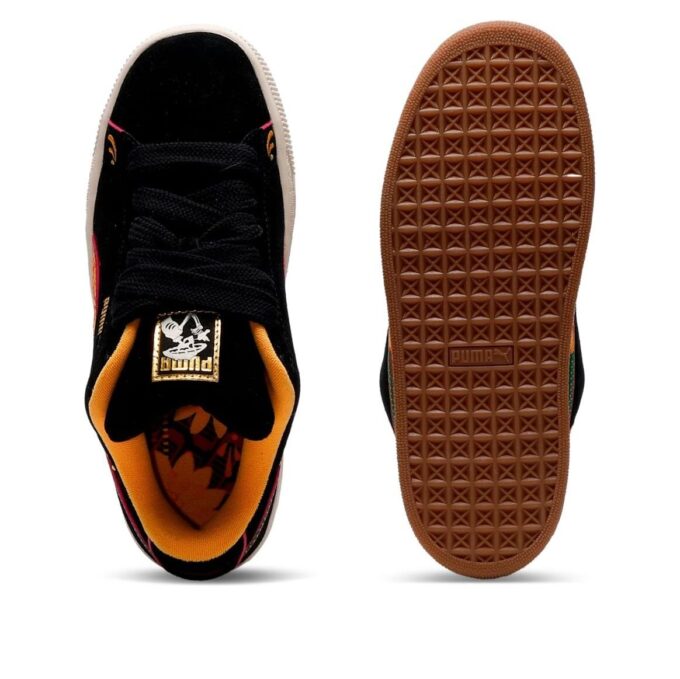 Suede XL La Catrina “Black Yellow Sizzle Pinktastic”