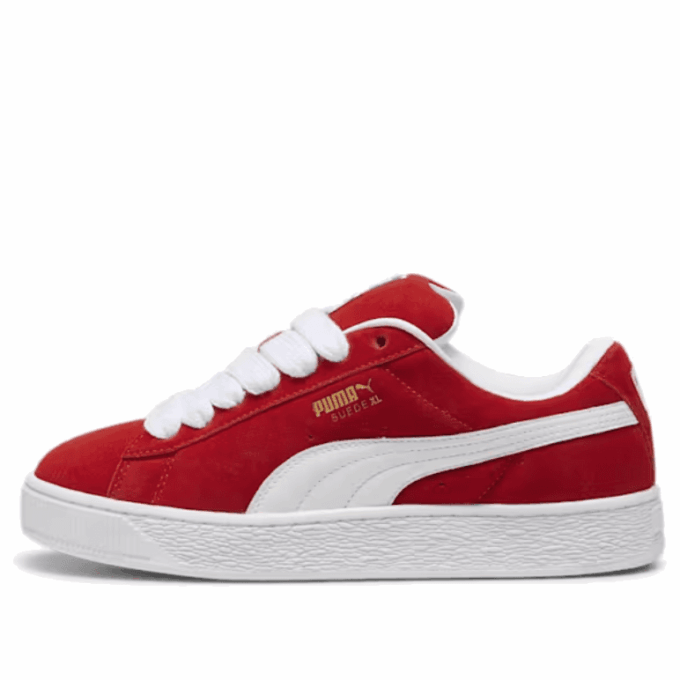 Suede XL “Red White”