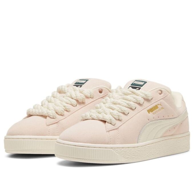 Suede XL Rope “Warm White Island Pink”