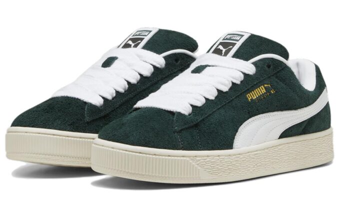 Suede XL Shoes “Hairy Green”