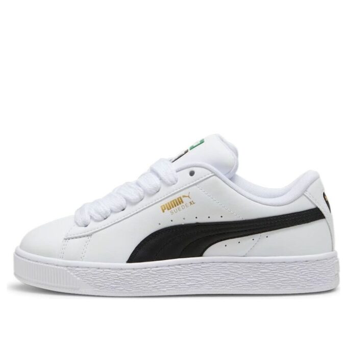 Suede XL “White Black”