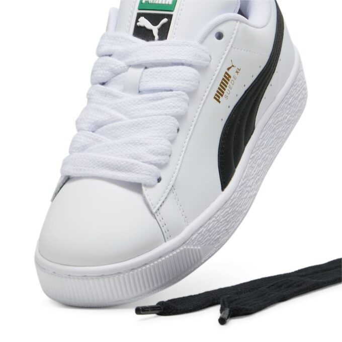 Suede XL “White Black”