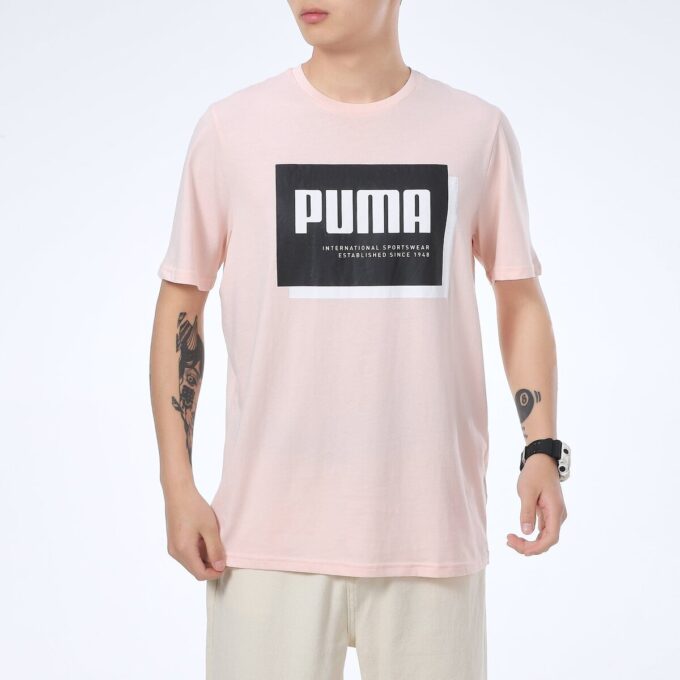 Summer Court Graphic T-Shirt “Pink”