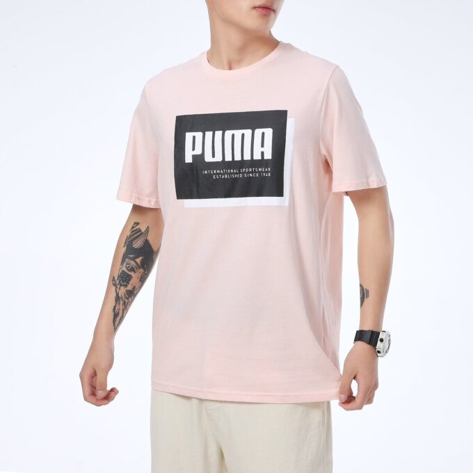 Summer Court Graphic T-Shirt “Pink”