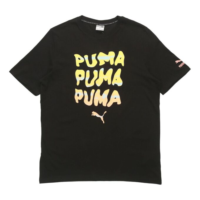 Summer Graphic T-Shirt “Black”