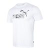Summer Splash Graphic T-Shirt “White”