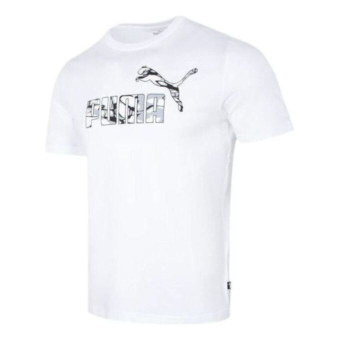 Summer Splash Graphic T-Shirt “White”