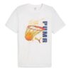 Swished Basketball T-shirt “White”