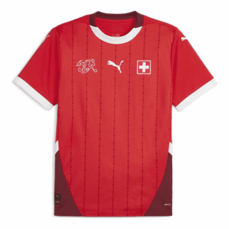 Switzerland 24 Home Soccer Jersey “Red”