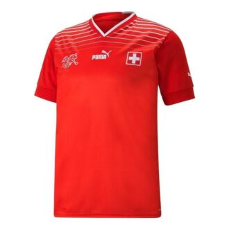 Switzerland Player Issue Home Jersey “Red”