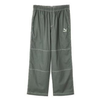 Swxp D Woven Pants with logo “Olive Green”