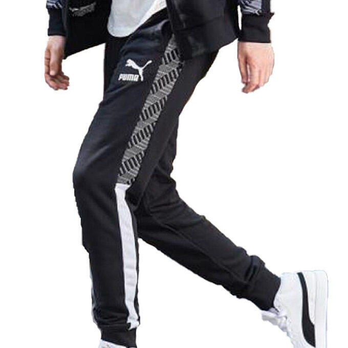 T7 Track Pants AOP TR “Black White”