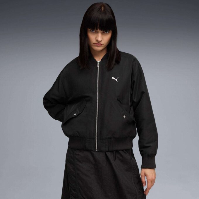 T7 Women Satin Bomber Jacket T7 Women Satin Bomber Jacket