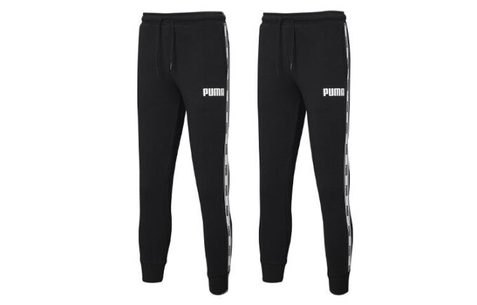 Tape Tracksuit Pant “Black White”