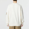 Team Badge Crew Sweater “Beige”