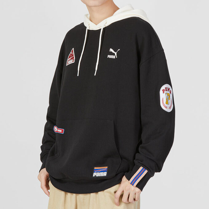Team Badge Hoodie “Black”