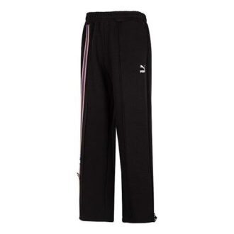 Team Badge Straight-leg Pants “Black”