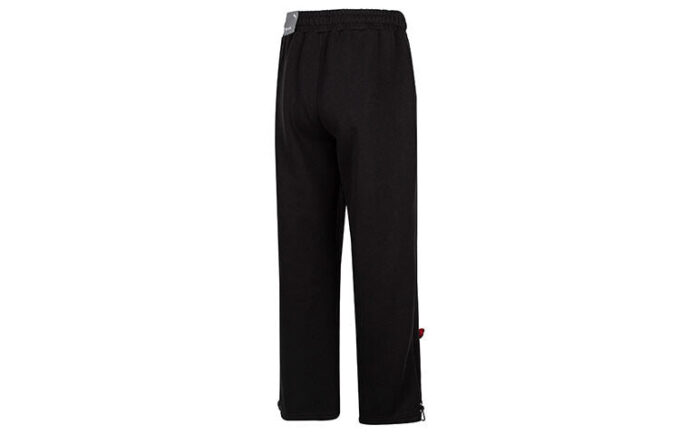 Team Badge Straight-leg Pants “Black”