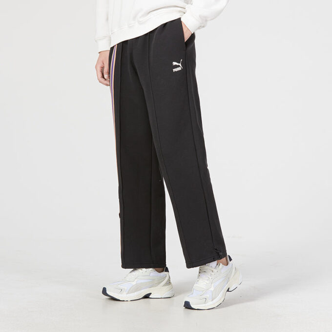 Team Badge Straight-leg Pants “Black”