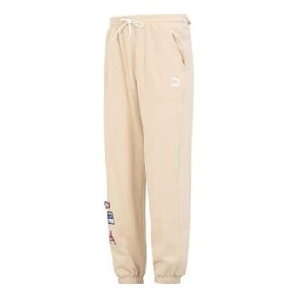 Team Badge Sweatpants “Beige”