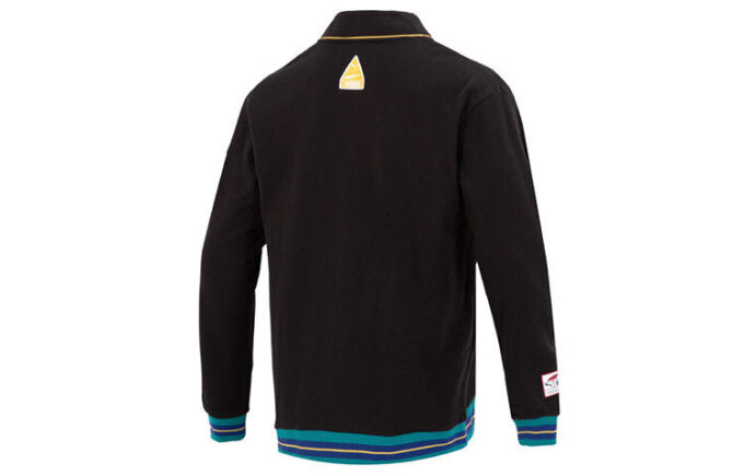 Team Badge V-neck Jacket “Black”