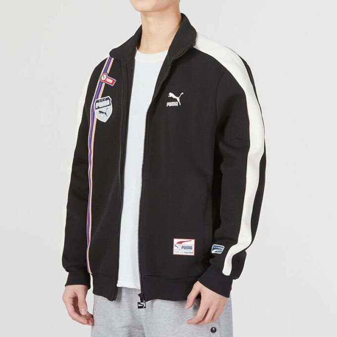 Team Badge Zipper Jacket “Black”