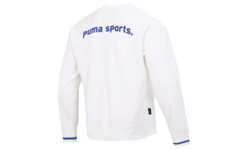 Team Crew Tr Logo Long Sleeve Sweater “White”
