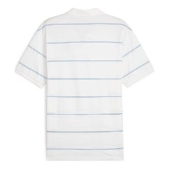 TEAM Polo Shirt “White Blue”