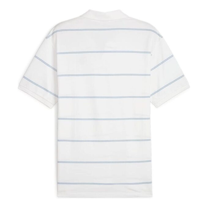 TEAM Polo Shirt “White Blue”