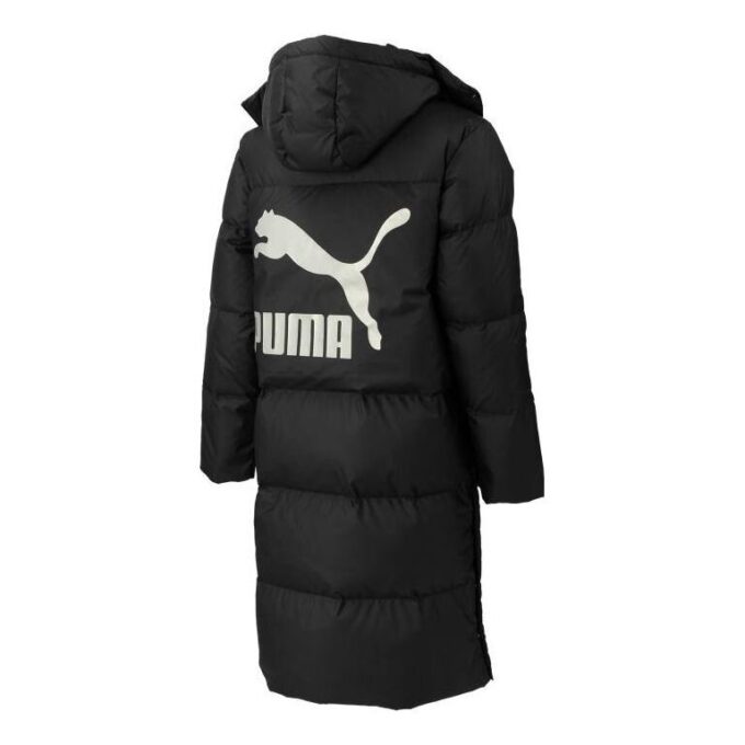 Teamliga Long Down Coat “Black”