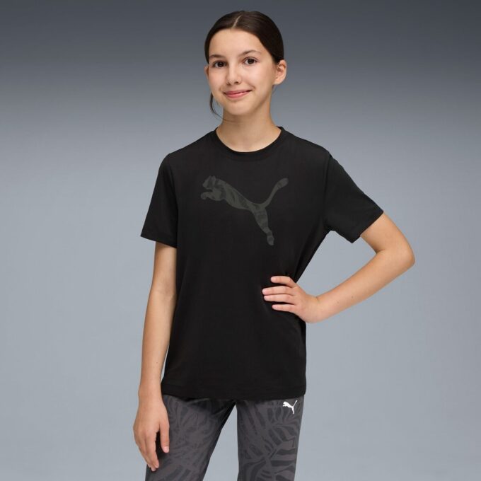 Train All Day Essentials Big Kids’ Animal Print Tee Train All Day Essentials Big Kids’ Animal Print Tee