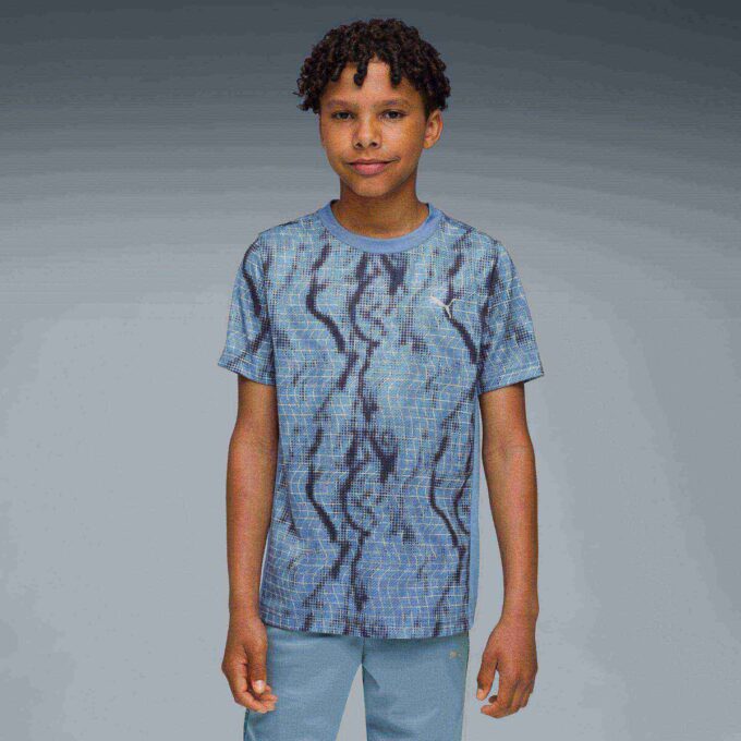 Train All Day Essentials Big Kids’ Patterned Tee Train All Day Essentials Big Kids’ Patterned Tee