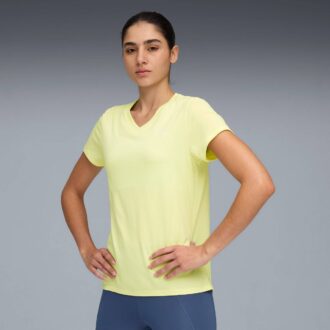 Train All Day Essentials Women V-Neck Training Tee