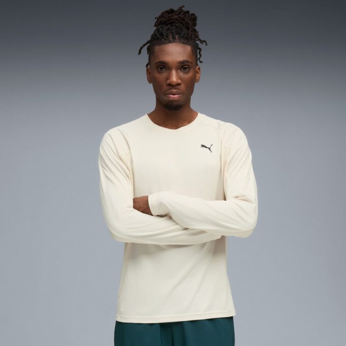 Train All Day Tech Men Long Sleeve Training Tee Train All Day Tech Men Long Sleeve Training Tee