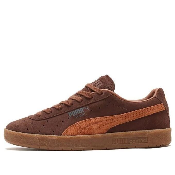 Tramp Low Tops Casual Skateboarding Shoes Brown
