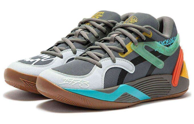 Trc Blaze Court Block Party “Gray White Blue”