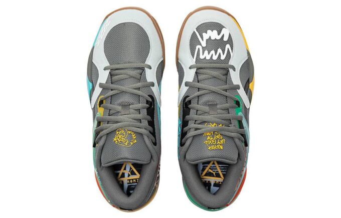 Trc Blaze Court Block Party “Gray White Blue”