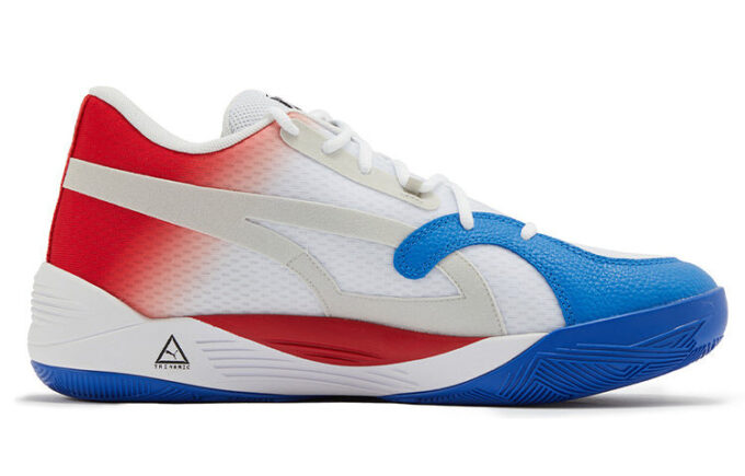 Trc Blaze Court “White Blue Red”