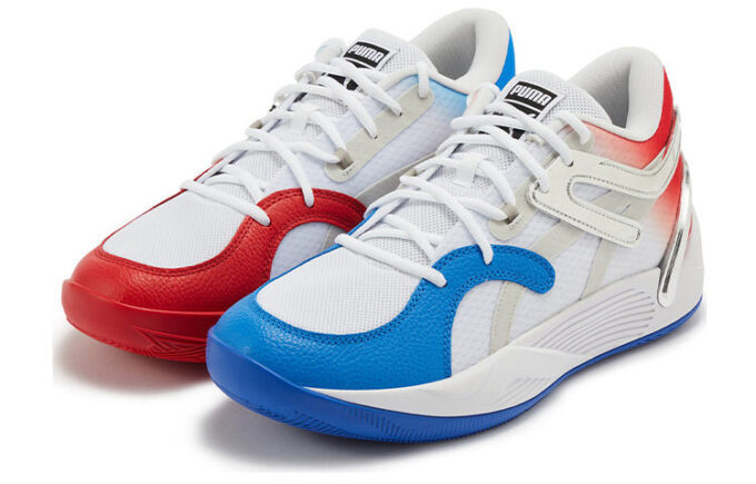 Trc Blaze Court “White Blue Red”