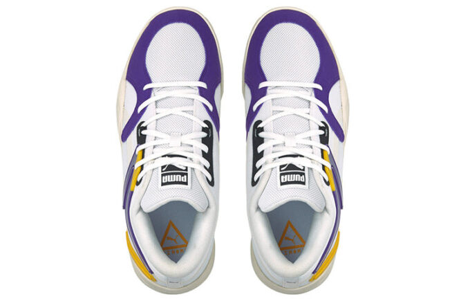 TRC Blaze Court “White Spectra Yellow”